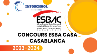 Concours ESBA Casa Casablanca 2023-2024