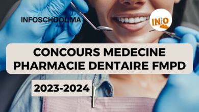 Concours Medecine Pharmacie dentaire FMPD
