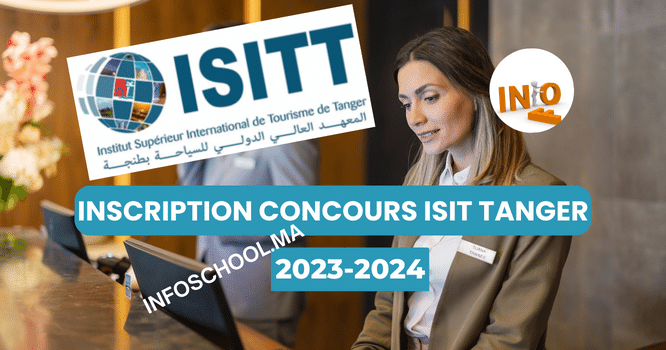 Inscription Concours ISIT Tanger 2023-2024
