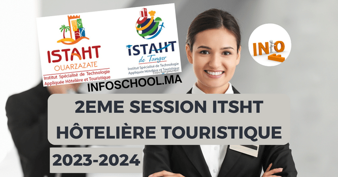 2ème Session ITSHT Hôtelière Touristique 2023-2024