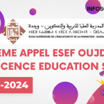 2ème Appel ESEF Oujda Licence Education S1 2023/2024