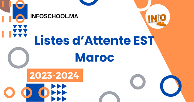 Listes d’Attente EST Maroc 2023-2024