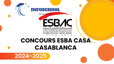 Concours ESBA Casa Casablanca 2024-2025