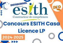Concours ESITH Casa Licence LP 2024-2025
