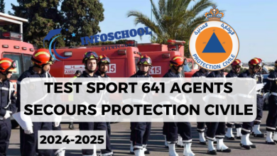Test Sport 641 agents secours Protection Civile 2024