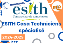 ESITH Casa Techniciens spécialisé 2024-2025