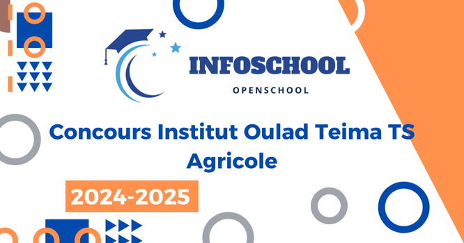 Concours Institut Oulad Teima TS Agricole