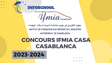Concours IFMIA Casa Casablanca 2024-2025