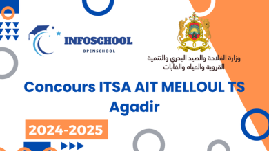 Concours ITSA AIT MELLOUL TS Agadir 2024-2025