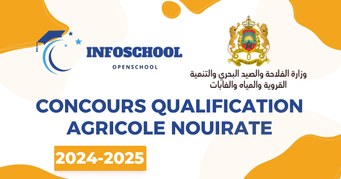 Concours Qualification Agricole Nouirate 2024-2025