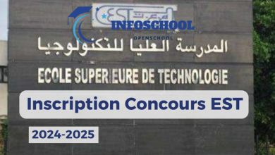 Inscription Concours EST 2024-2025