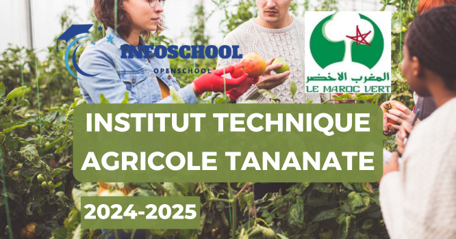 Institut Technique Agricole Tananate 2024-2025