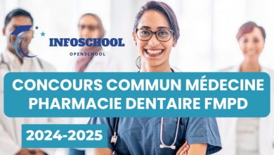 Concours Commun Médecine Pharmacie dentaire FMPD