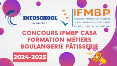 Concours IFMBP Casa Formation métiers boulangerie pâtisserie