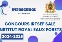 Concours IRTSEF Sale institut Royal Eaux Forets 2024