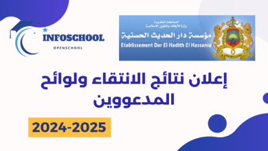 Preselection Bac Dar El Hadith El Hassania 2024-2025