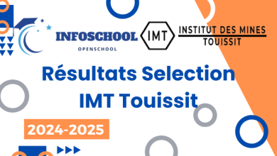 Résultats Selection IMT Touissit 2024