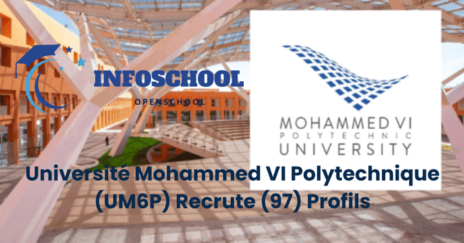 Université Mohammed VI Polytechnique (UM6P) Recrute (97) Profils