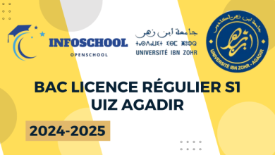 Bac Licence Régulier S1 UIZ Agadir 2024-2025