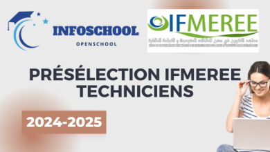 Présélection IFMEREE Techniciens 2024-2025