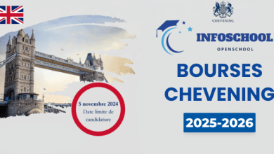 BOURSES CHEVENING 2025-2026