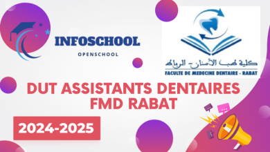 DUT Assistants dentaires FMD Rabat 2024-2025