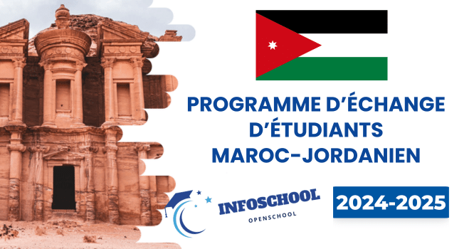 Programme d’échange d’étudiants maroc-jordanien 2024-2025