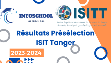 Résultats Présélection ISIT Tanger 2024-2025