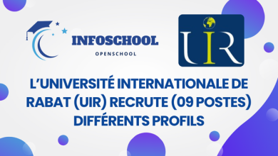 L’Université Internationale de Rabat (UIR) recrute (09 Postes) Différents Profils