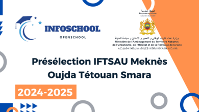 Présélection IFTSAU Meknès Oujda Tétouan Smara 2025-2026