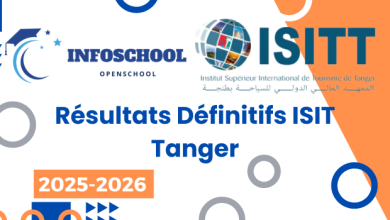 Résultats Définitifs ISIT Tanger 2025-2026