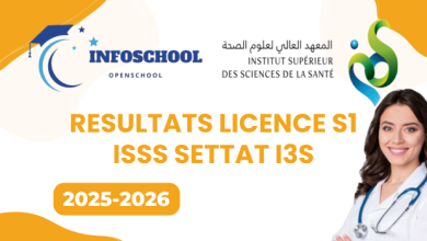 Resultats Licence S1 ISSS Settat I3S 2025-2026
